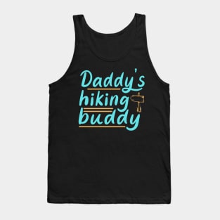 Daddy's Hiking Buddy Kids Outdoor Trekking Tank Top